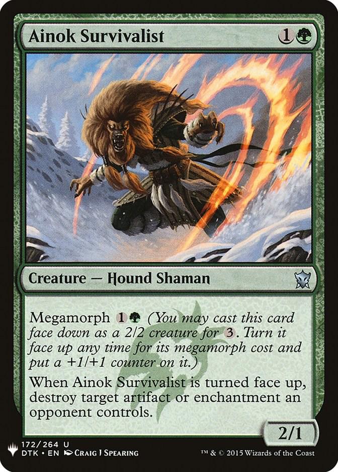 Ainok Survivalist (Magic The List Reprints)