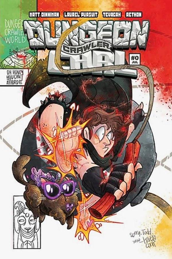 Dungeon Crawler Carl comic cover S-021 - Amazing Spider-Man #300 homage (Foil trade dress)