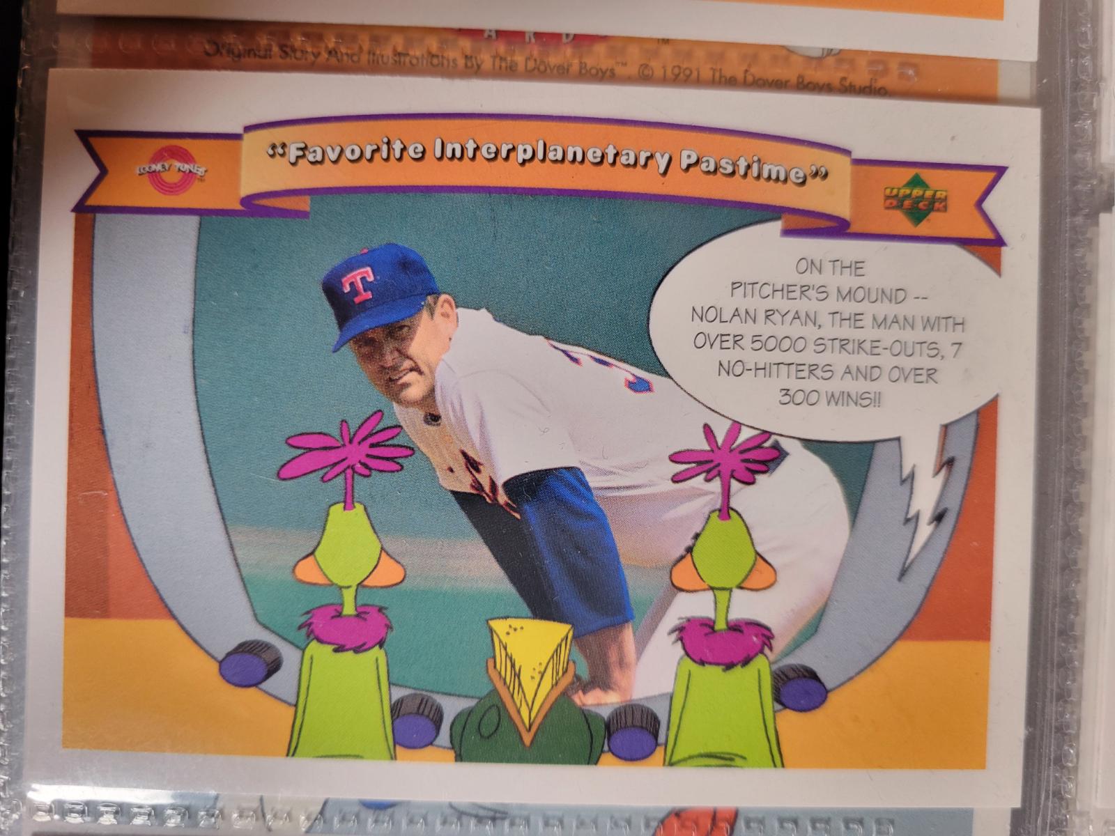 Favorite Interplanetary Pastime #4 Baseball Cards 1991 Upper Deck Comic Ball 2