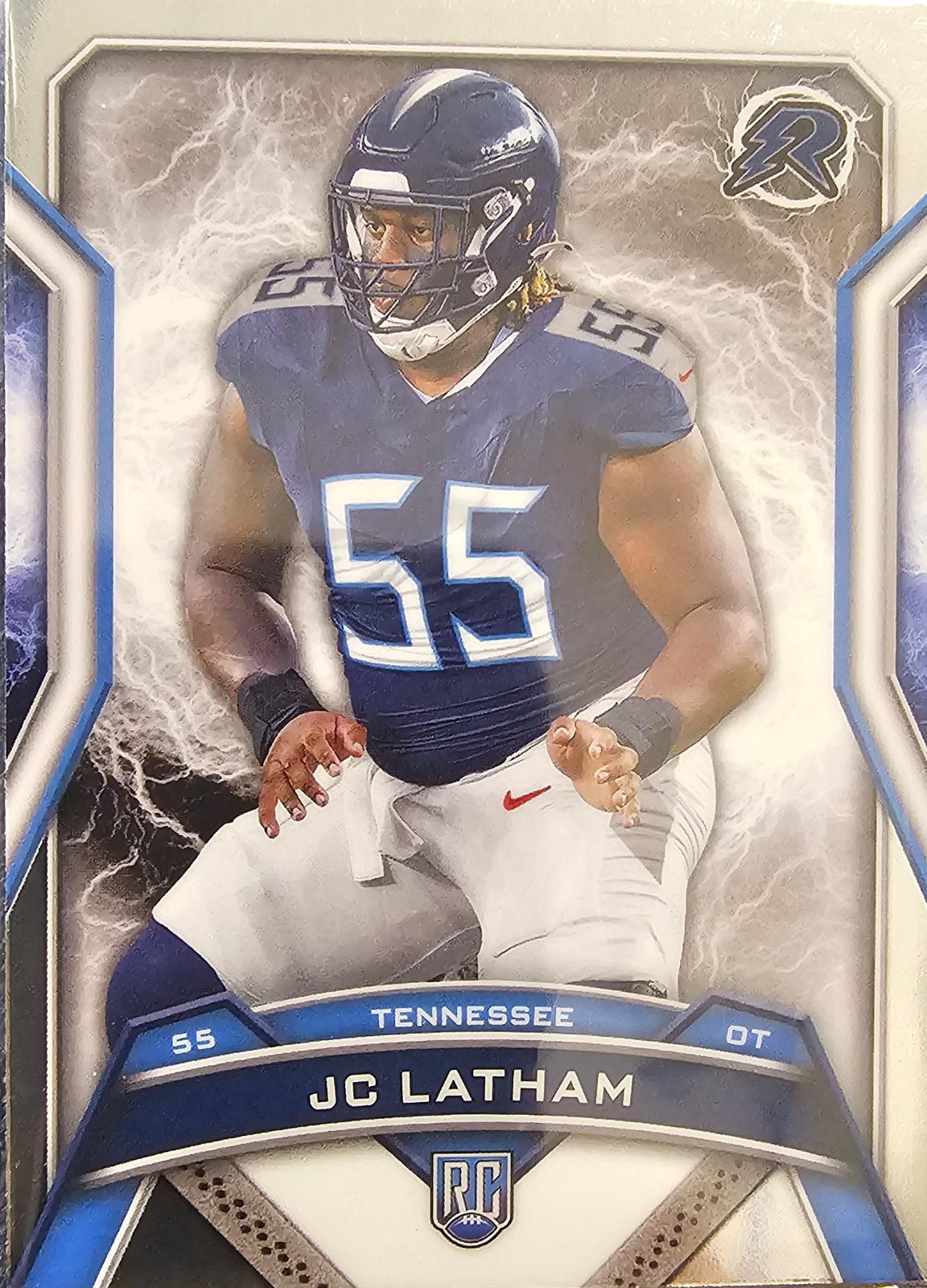 JC Latham #195 Football Cards 2024 Topps Resurgence