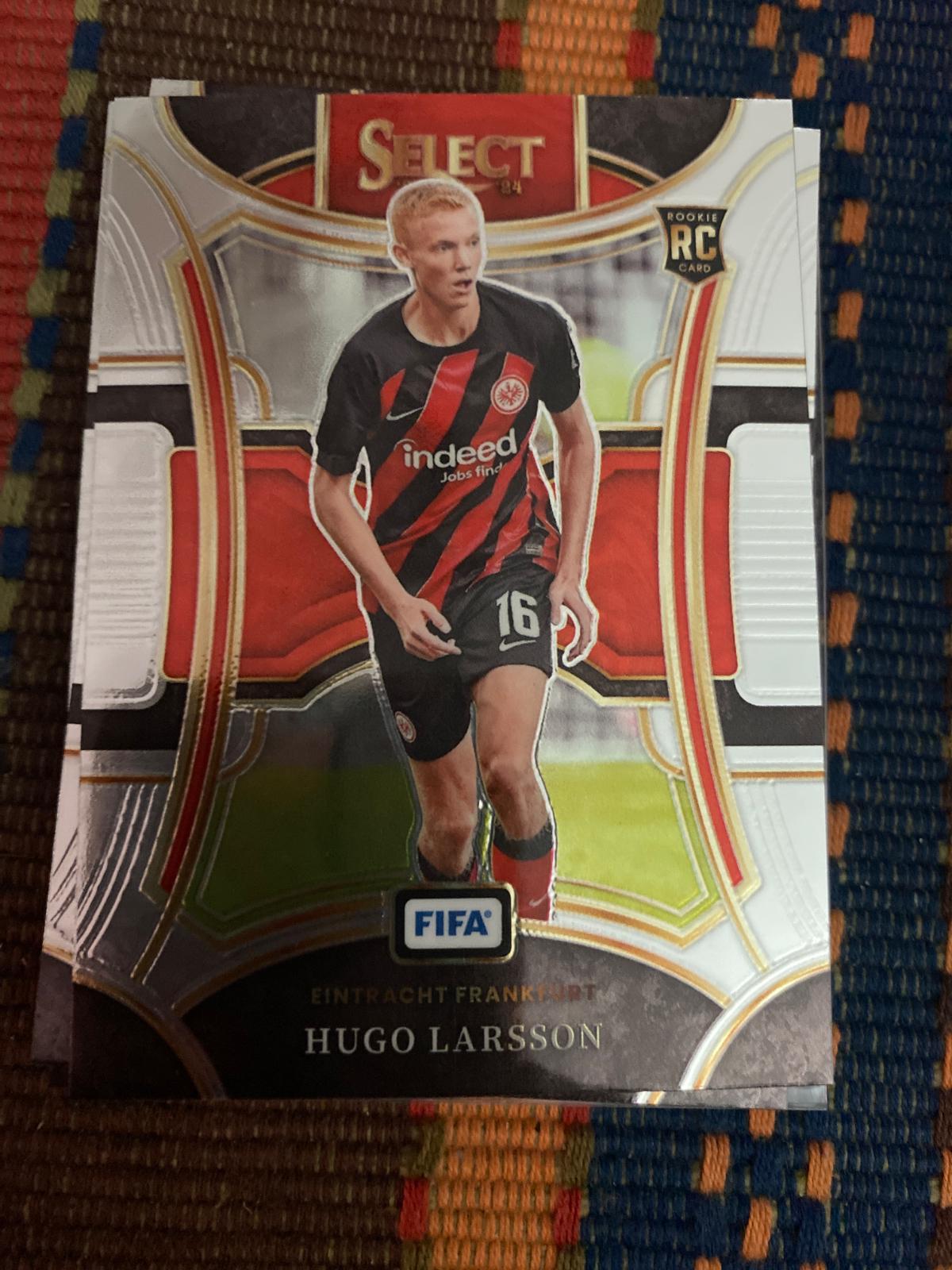 Hugo Larsson #132 Soccer Cards 2023 Panini Select FIFA