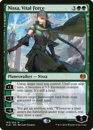 Nissa, Vital Force #163 Magic Kaladesh