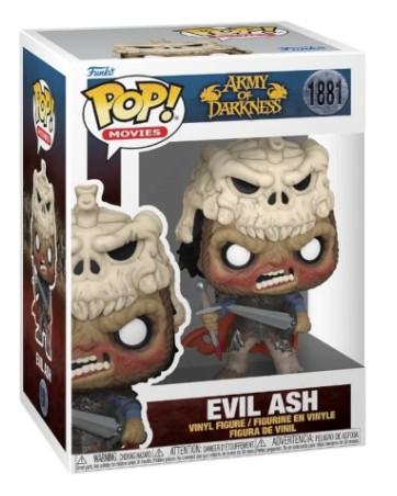 Evil Ash #1881 Pop! Movies Funko Pop box and figure