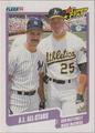 A.L. All-Stars: Don Mattingly / Mark McGwire | Baseball Cards 1990 Fleer