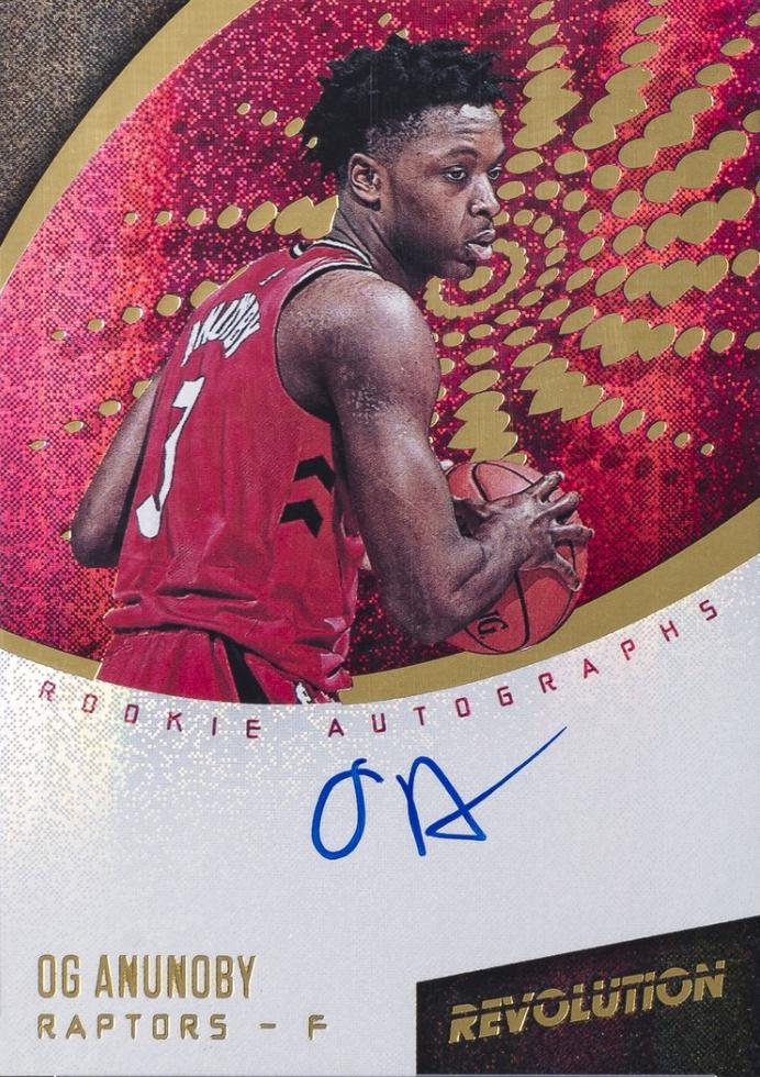 OG Anunoby #RAOGA 2017 Panini Revolution Rookie Autographs Basketball
