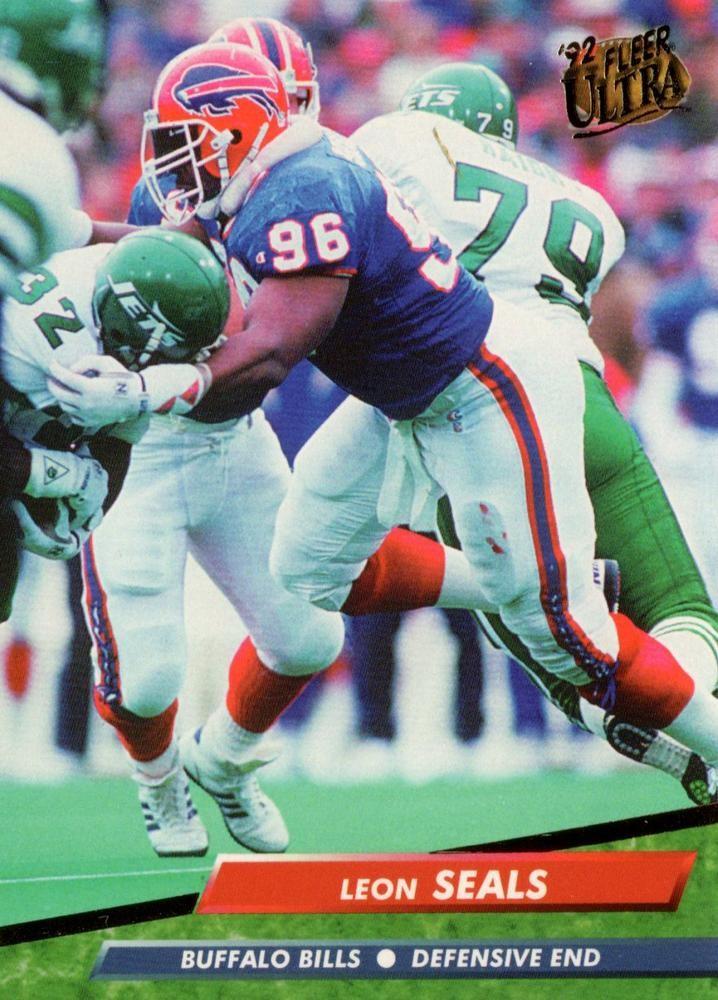 Leon Seals #28 Football Cards 1992 Ultra