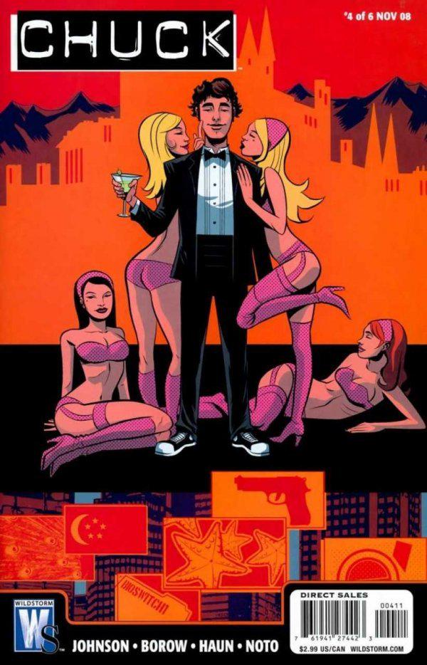 Chuck #4 (2008) Comic Books Chuck
