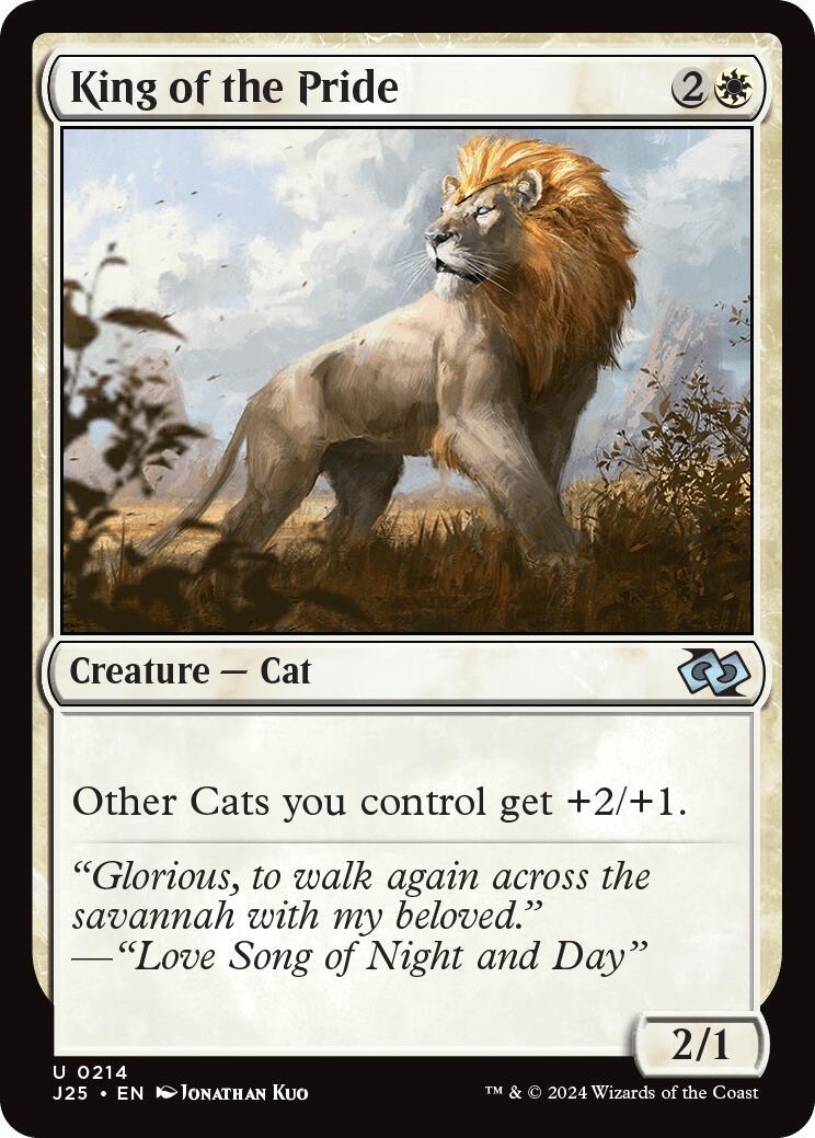 King of the Pride #214 Magic Foundations Jumpstart