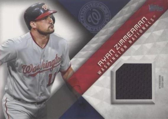 Ryan Zimmerman #MLM-RZ 2018 Topps Baseball Major League Material Relics