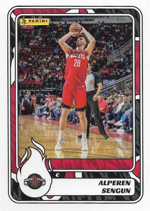 Alperen Sengun #35 2024 Panini NBA Sticker & Card Collection Card