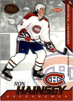 Ron Hainsey #126 2002 Pacific Calder Hockey