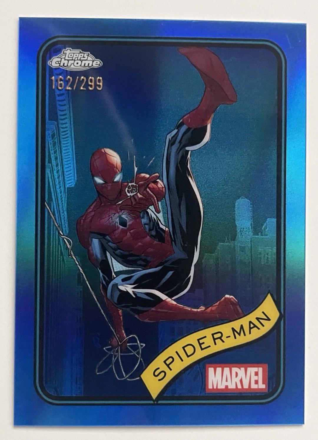 Spider-Man [Blue] #101 Prices | Marvel 2025 Topps Chrome | Marvel