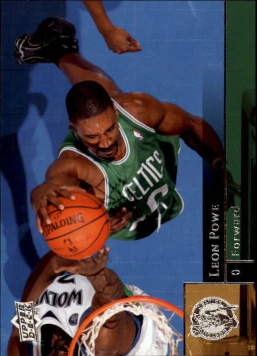 Leon Powe #13 Basketball Cards 2009 Upper Deck