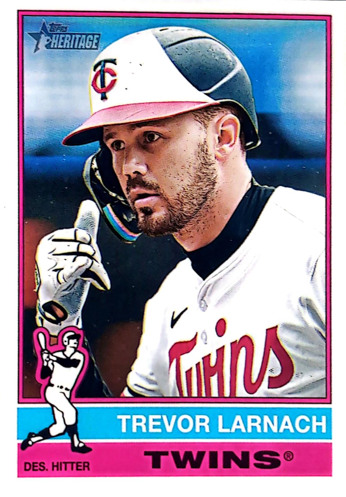 Trevor Larnach #602 2025 Topps Heritage High Number Baseball
