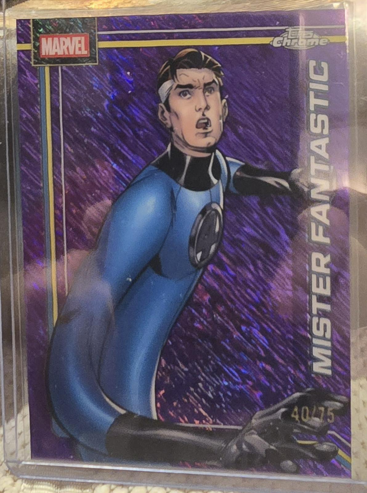 Mister Fantastic Purple Shimmer Refractor