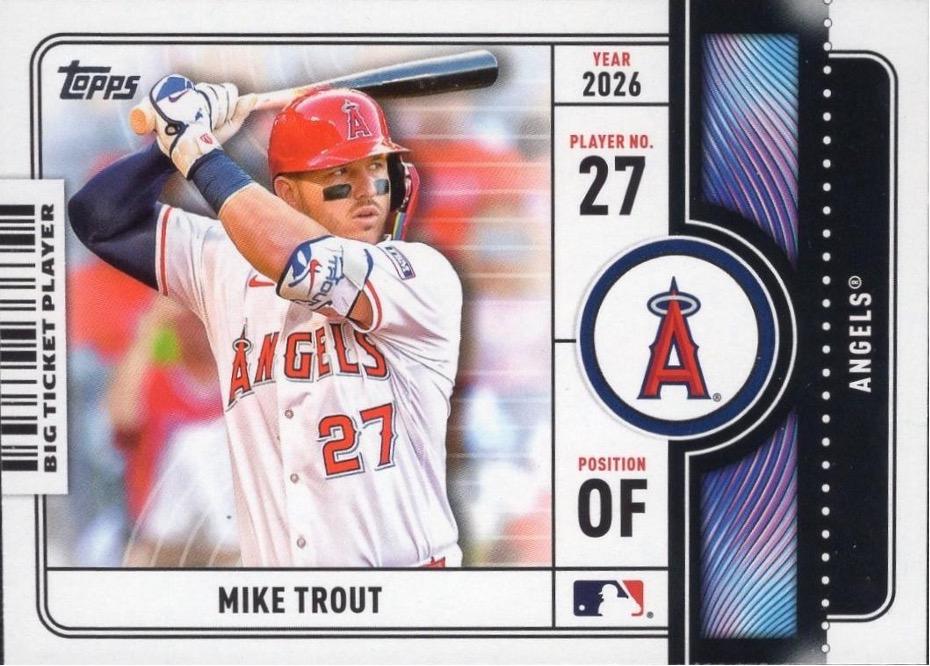 2026 Mike Trout #BTP-1
