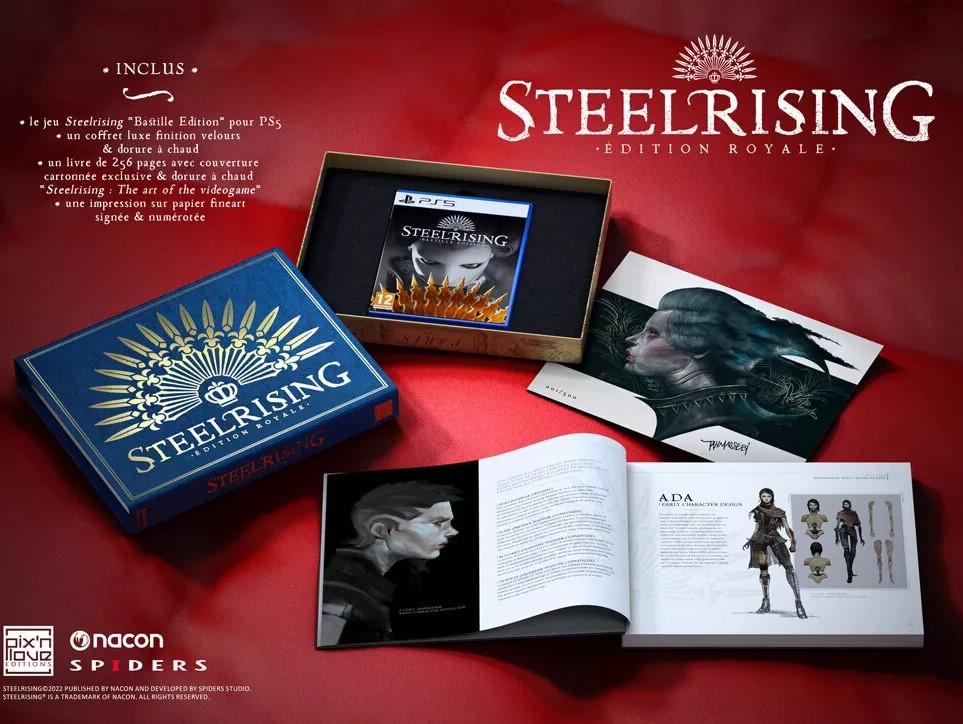Carátula de SteelRising Edition Royale para PS5 (edición PAL España)