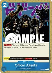 Officer Agents [Errata] OP01-087