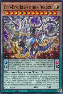 Odd-Eyes Revolution Dragon LAVD-ENO12
