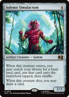 Solemn Simulacrum
