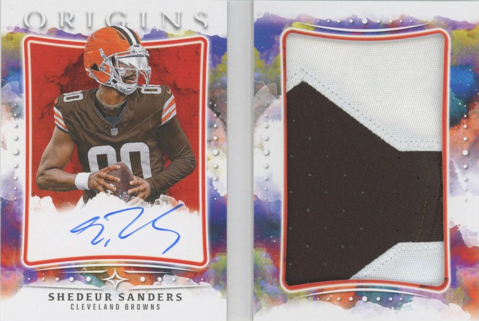 Shedeur Sanders #5 Prices | 2025 Panini Origins Rookie Booklet
