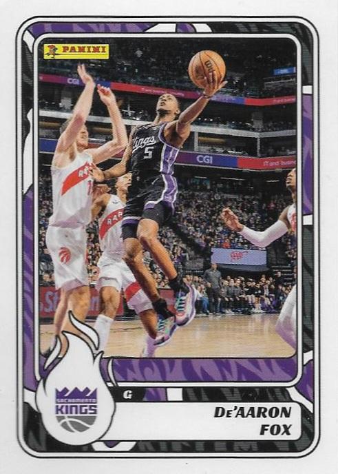 De'Aaron Fox #37 2024 Panini NBA Sticker & Card Collection Card