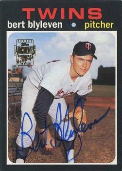 Bert Blyleven #FFA-BB 2003 Topps All Time Fan Favorites Archives Autograph Baseball