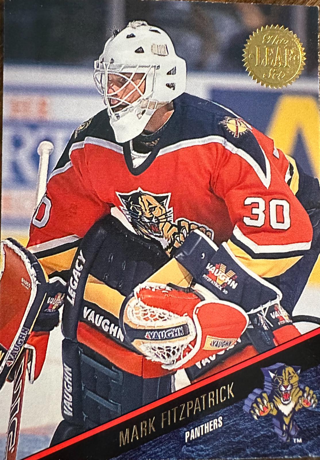 Mark Fitzpatrick #335 1993-94 Leaf Hockey