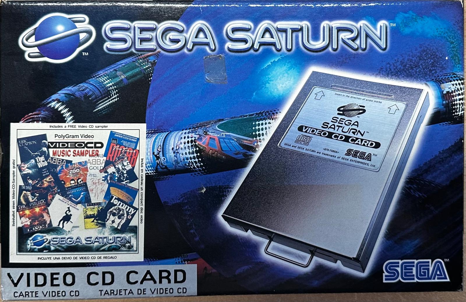 Video CD Card PAL Sega Saturn