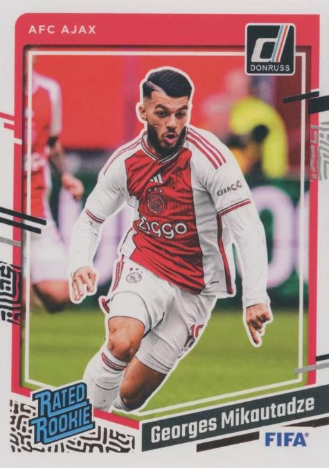 Georges Mikautadze #191 Soccer Cards 2023 Panini Donruss