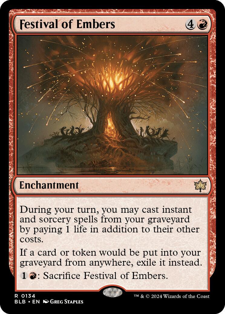 Festival of Embers #134 Magic Bloomburrow