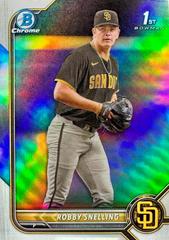 Robby Snelling [Refractor] #BDC-82 Baseball Cards 2022 Bowman Draft Chrome Prices