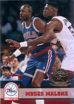 Moses Malone #389 1993 Hoops Basketball