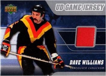 Tiger Williams #J2-DW 2006 Upper Deck Game Jersey Hockey