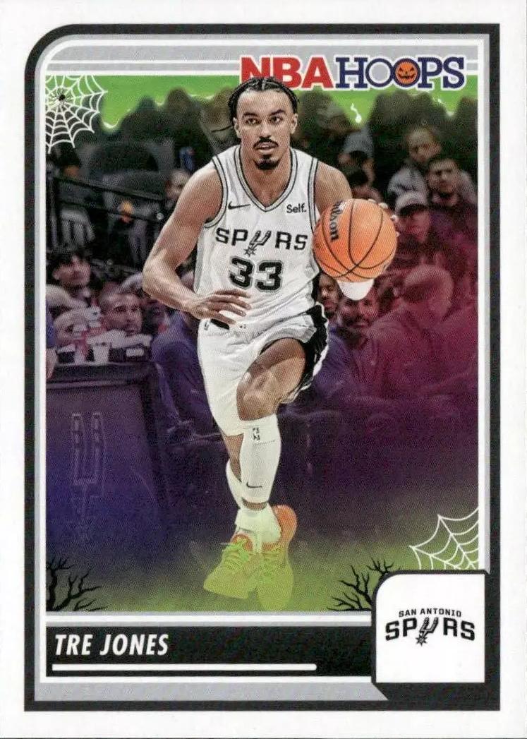 Tre Jones #165 Basketball Cards 2023 Panini Haunted Hoops