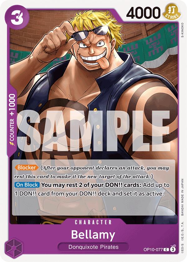 Bellamy OP10-077 One Piece Royal Blood