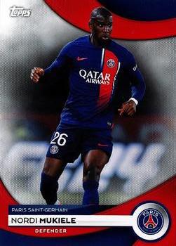 Nordi Mukiele #9 2023 Topps Paris Saint Germain Team Set Soccer