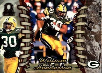 William Henderson #90 1998 Pacific Omega Football
