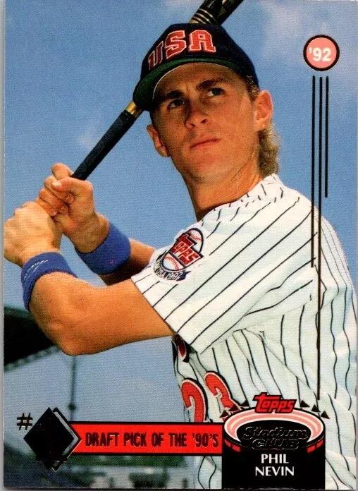Phil Nevin #3 Baseball Cards 1992 Stadium Club First Draft Picks