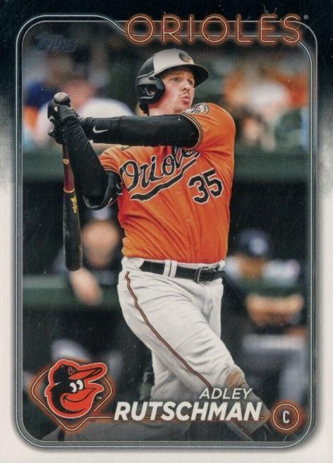 Adley Rutschman #35 Baseball Cards 2024 Topps