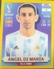 Angel Di Maria [Gold] #ARG11 Soccer Cards 2022 Panini World Cup Qatar Stickers Prices