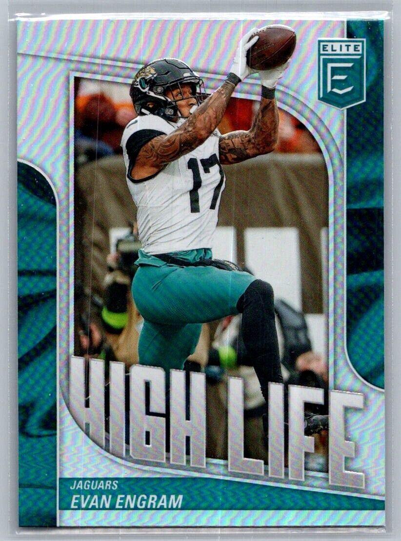 Evan Engram #11 Football Cards 2024 Panini Donruss Elite High Life
