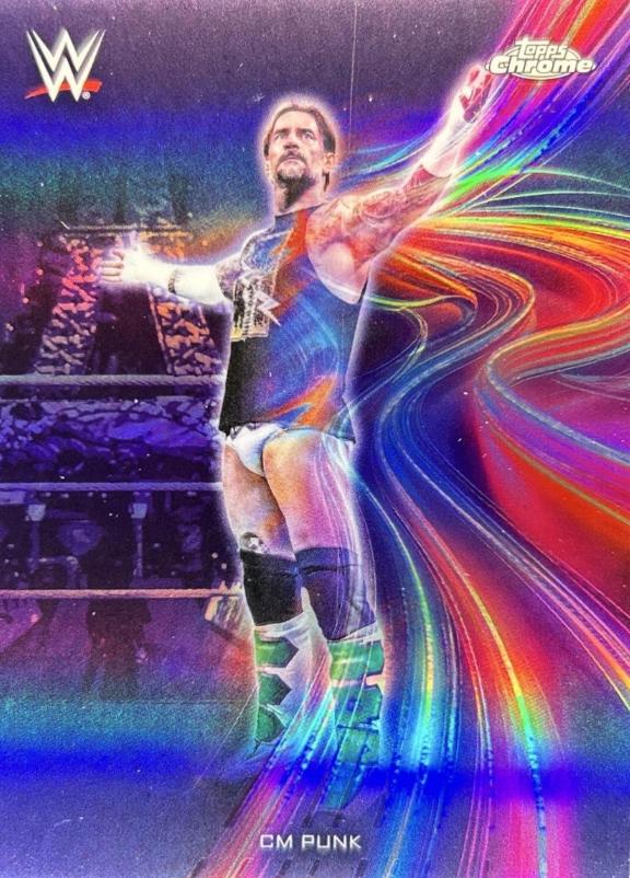 CM Punk #SGZ-27 Prices | 2026 Topps Chrome WWE Signalz | Wrestling