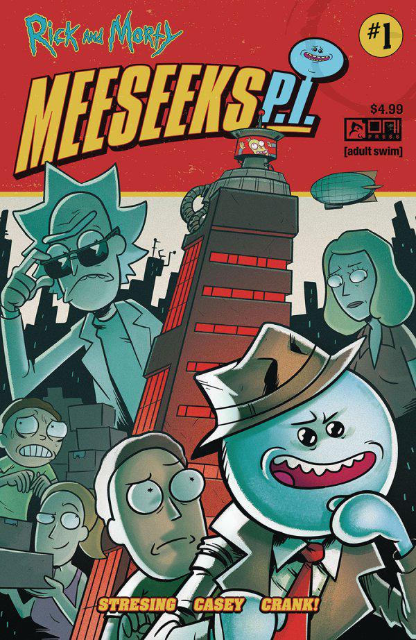 Rick and Morty: Meeseeks P.I. #1 (2023) Comic Books Rick And Morty: Meeseeks P.I