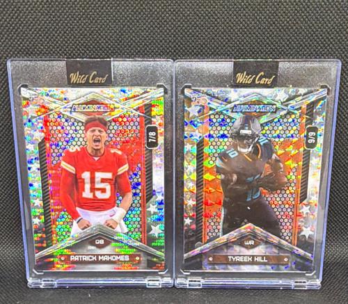 Patrick Mahomes #JHBC-PM 2026 Wild Card Alumination Just The Hits 250th Football
