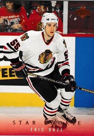 Eric Daze #268 Hockey Cards 1995 Upper Deck