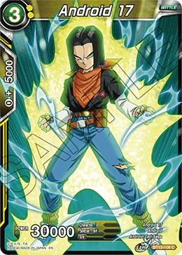 Android 17 BT13-108 Dragon Ball Super Supreme Rivalry