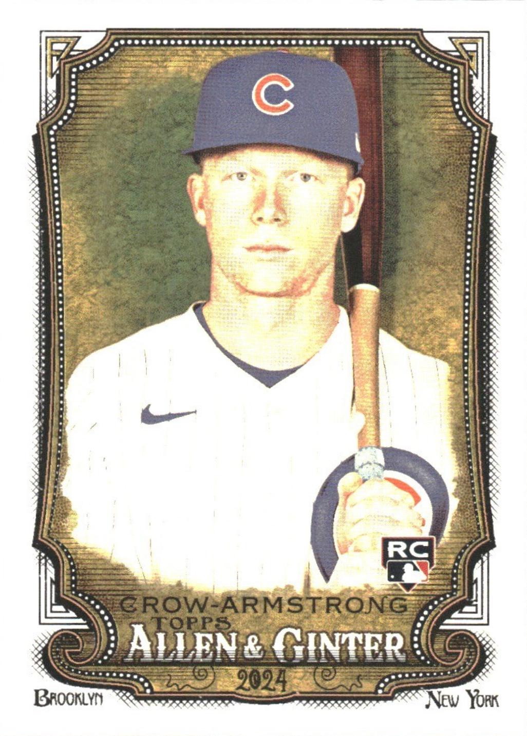 Pete Crow-Armstrong #46 Baseball Cards 2024 Topps Allen & Ginter