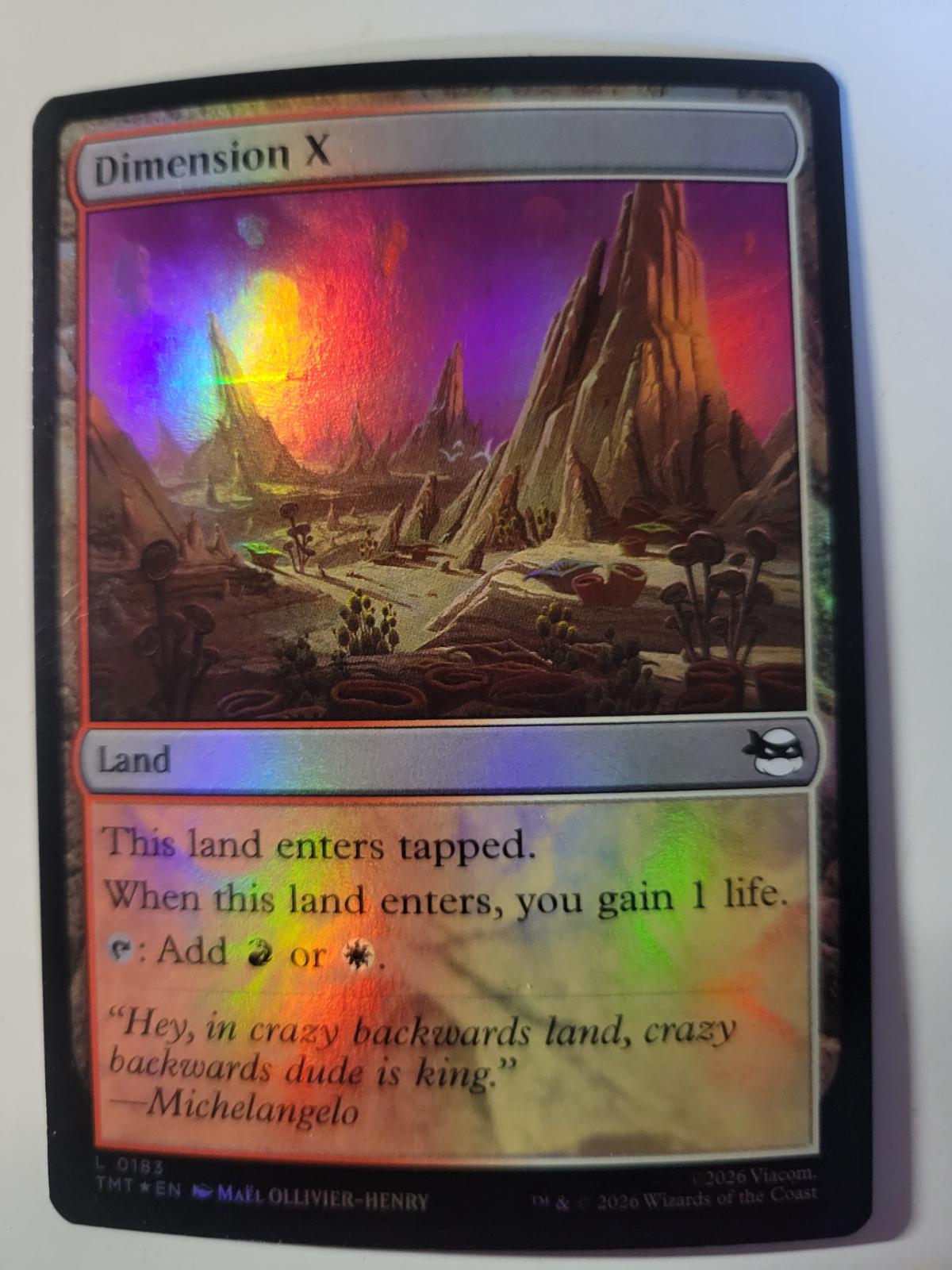 Dimension X [Foil] #183 Prices | Magic Teenage Mutant Ninja