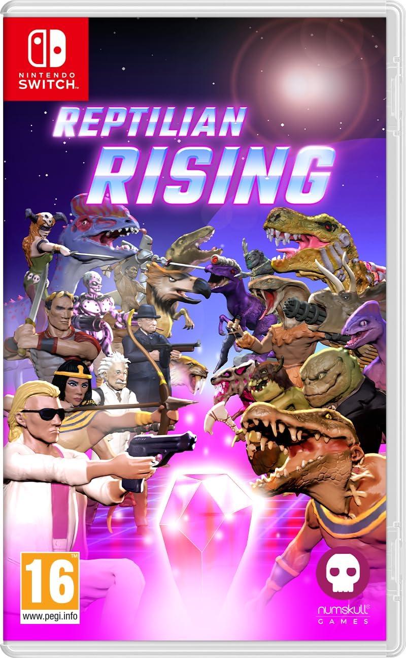 Carátula de Reptilian Rising para Switch (edición PAL España)